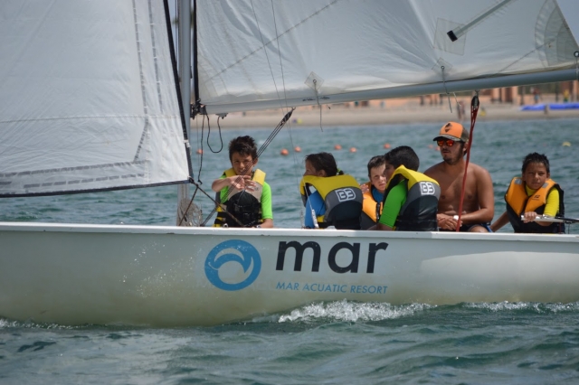 En el velero con el profesor